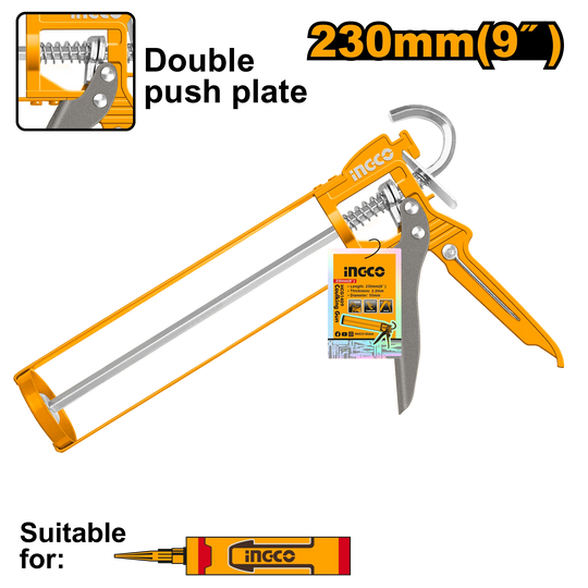 Ingco Caulking Gun Skeleton 232mm HCG1409