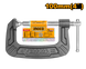 C-clamp with INGCO branding on a white background