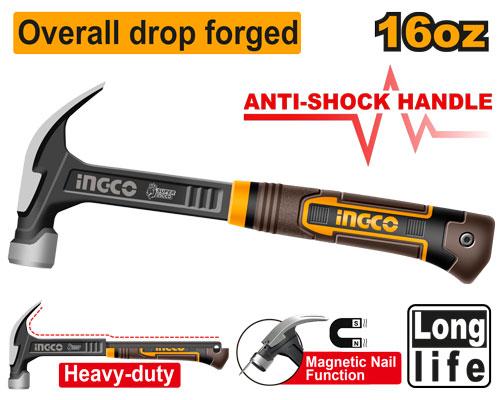 Ingco Claw Hammer 16oz 450G HCH81016L