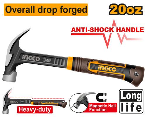 Ingco Claw Hammer 20oz 560g HCH81020L