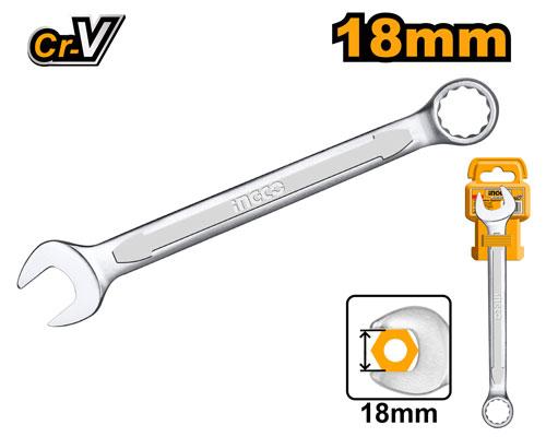 12mm wrench with Cr-V marking on a white background