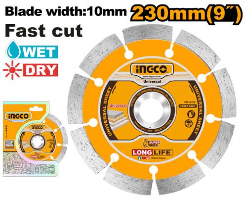 Ingco Concrete Segmented Disc 230mm DMD012302