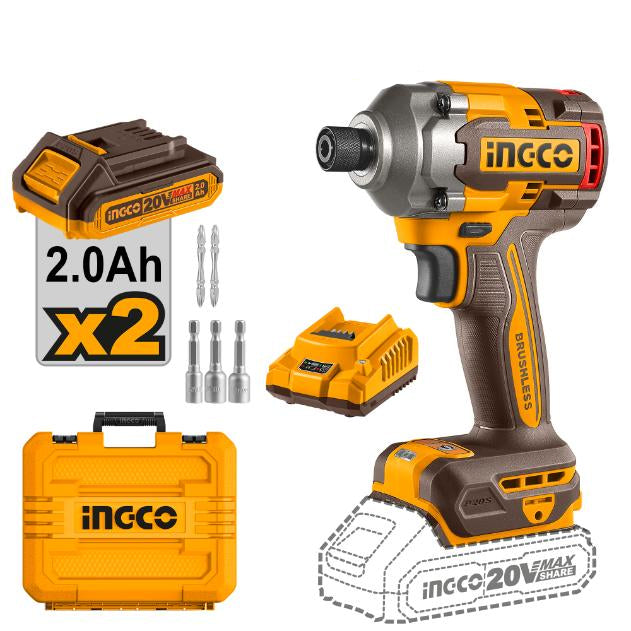 Ingco Cordless Driver 20v 285nm CIRLI2028