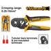 Ingco Crimping Pliers Ratchet 0.25-10mm2 HRCPG05210
