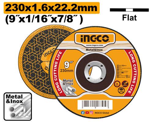 Ingco Cutting Disc Metal 230mm MCD162301