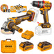 Ingco Drill + Grinder 20V Kit CKLI20256