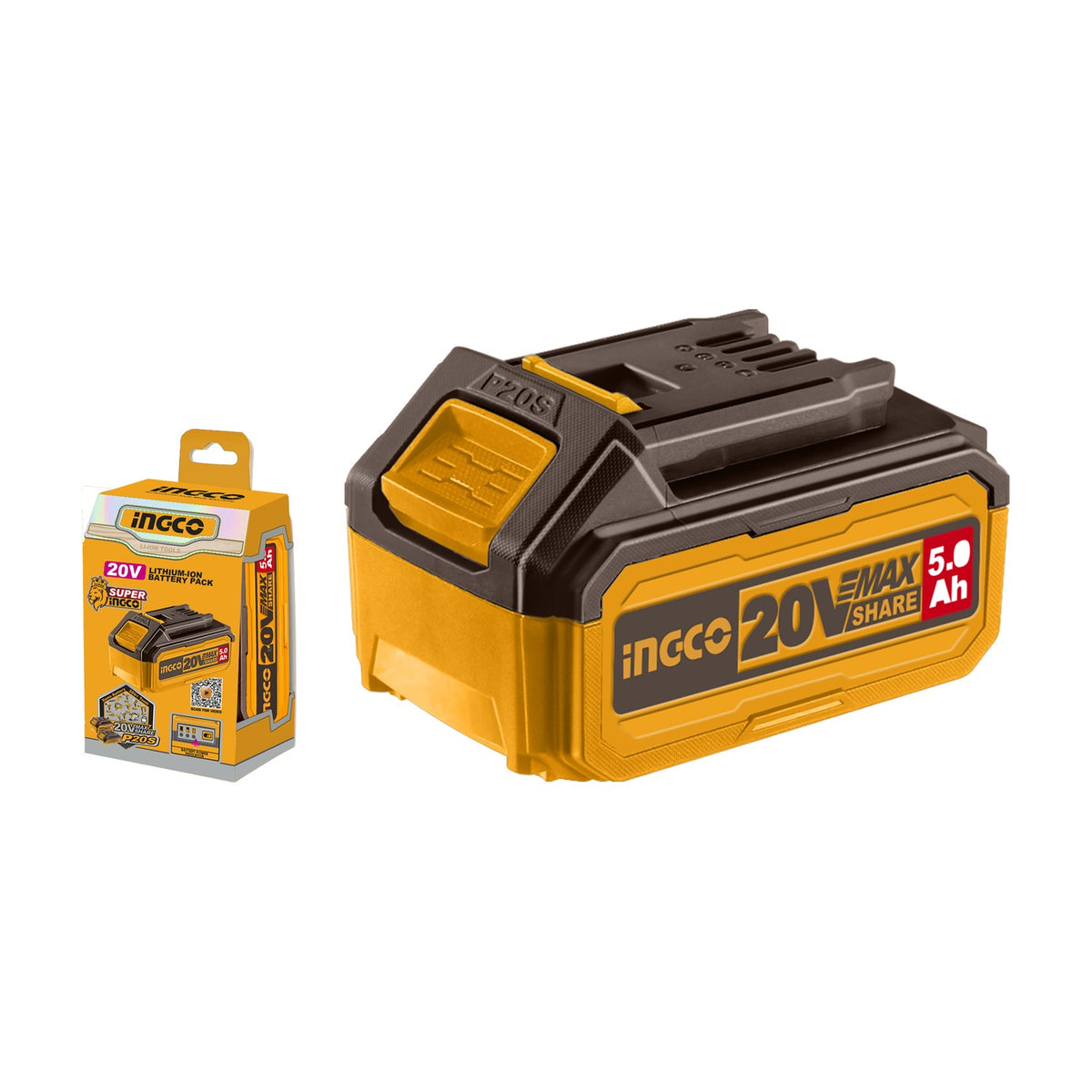 Ingco Battery 20v 5ah FBLI20031
