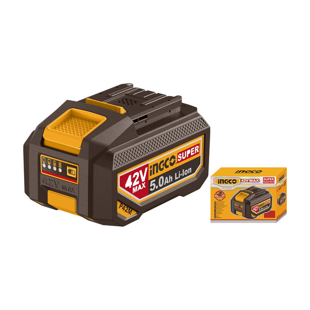 Ingco 5.0Ah Tabless Battery 42V FBLI42502 (Not suitable for 20V Tools)