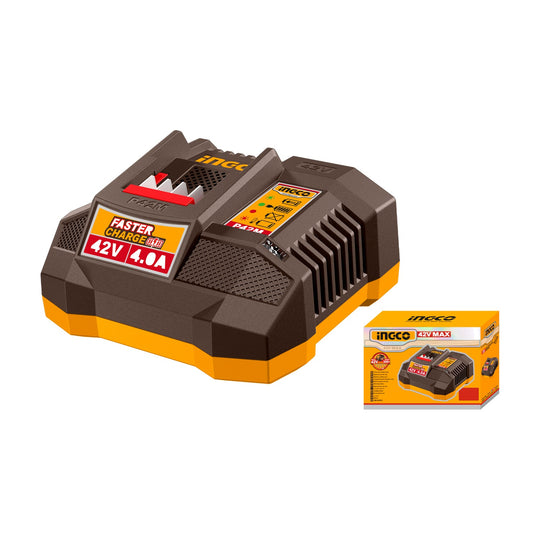 Ingco 42V Fast Charger 4ah FCLI42041