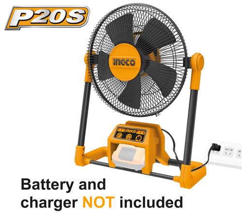 Ingco Fan 305mm 20V CFALI2001