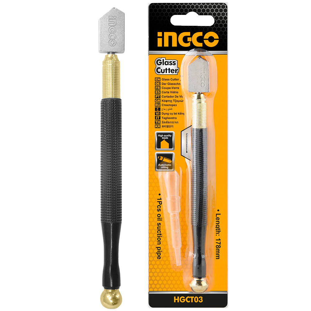 Ingco Glass Cutter 178mm HGCT03