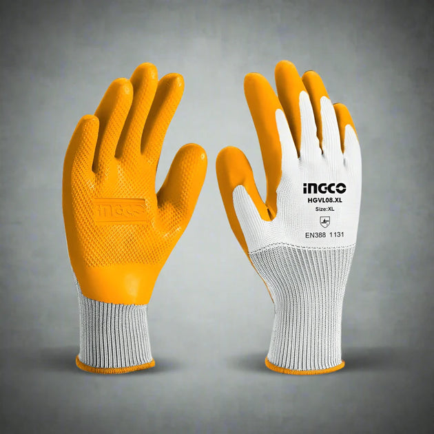 Ingco Glove Wrist Latex XL HGVL05
