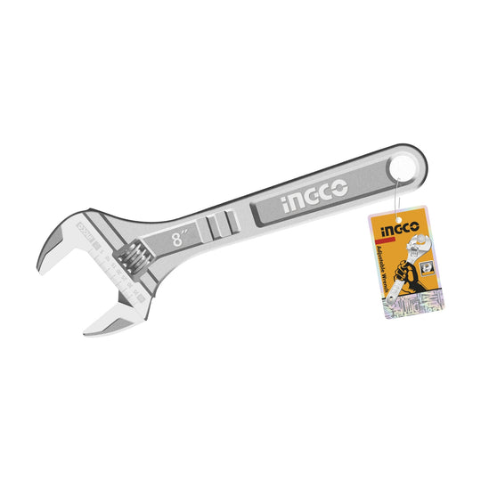 Ingco Adjustable Wrench 200mm HADW131082