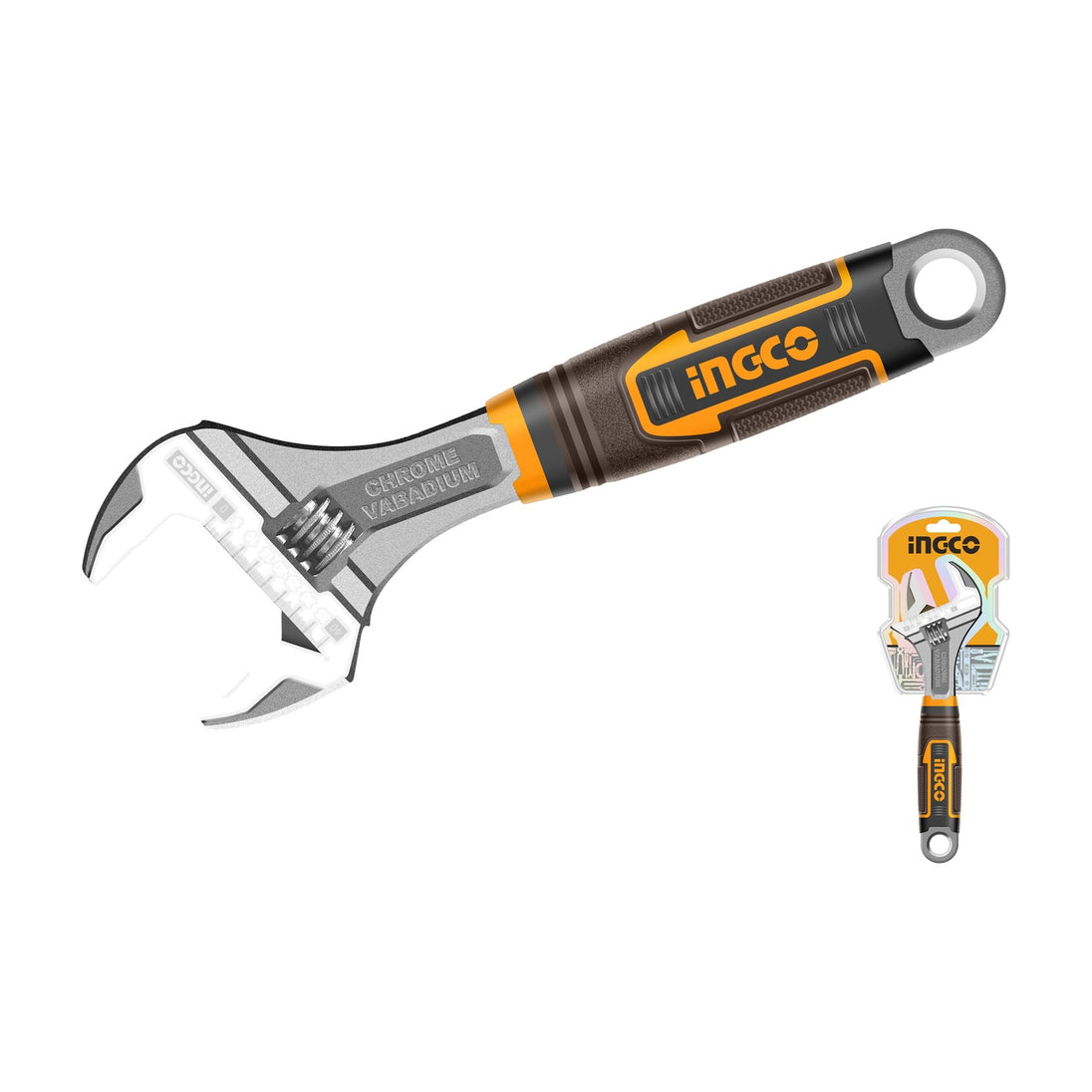 Ingco Adjustable Wrench 300mm HADW131128