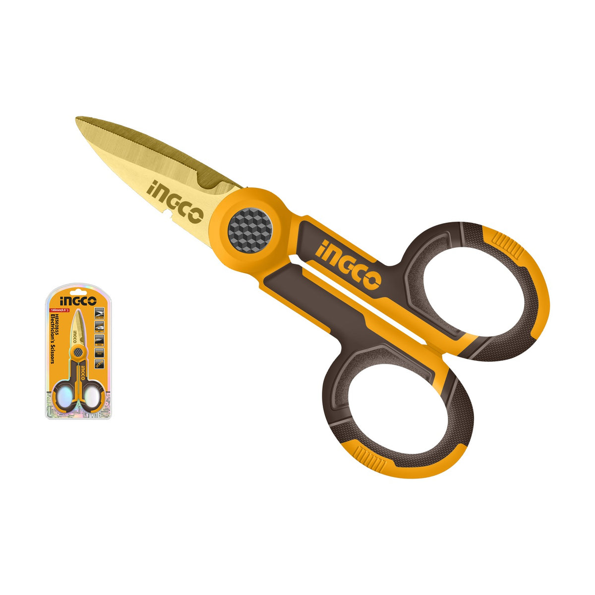 Ingco Scissor Electricans 145mm HES02855