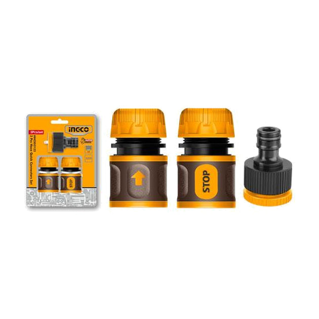 Ingco Garden Hose Adaptor Set 1/2 3pc HHCS03122