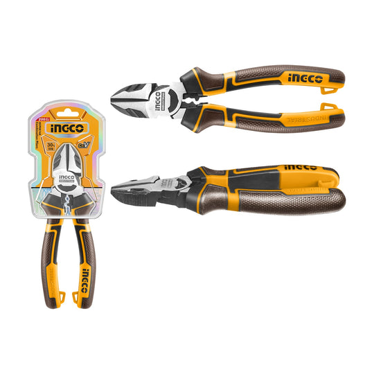 Ingco High Leverage Diagonal Cutting Pliers 180mm HHLDCP28180
