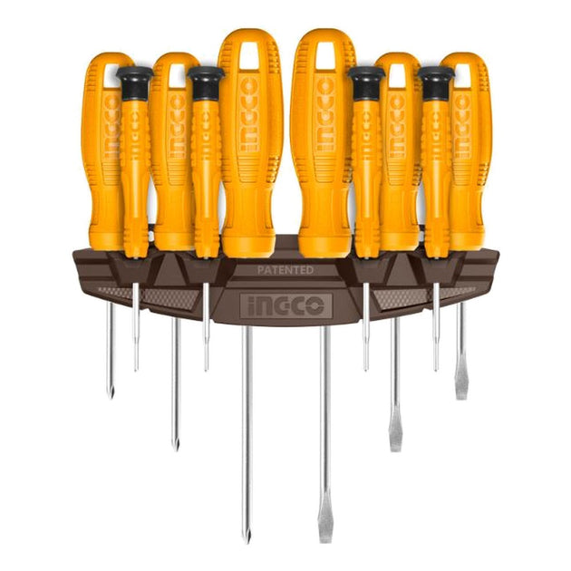 Ingco 10pc Screwdriver Set HKSD1058