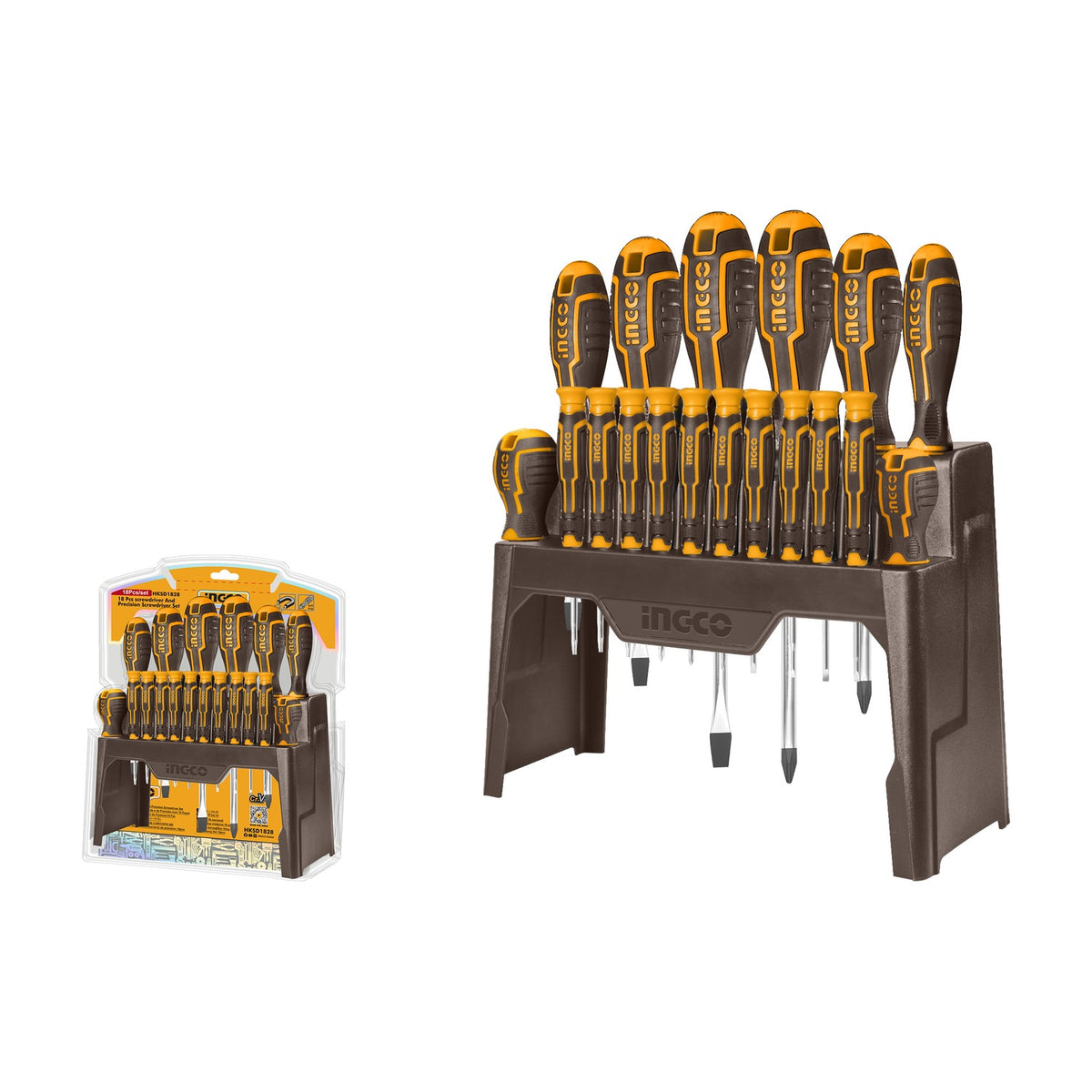 Ingco 18Pc Screwdriver Set HKSD1828