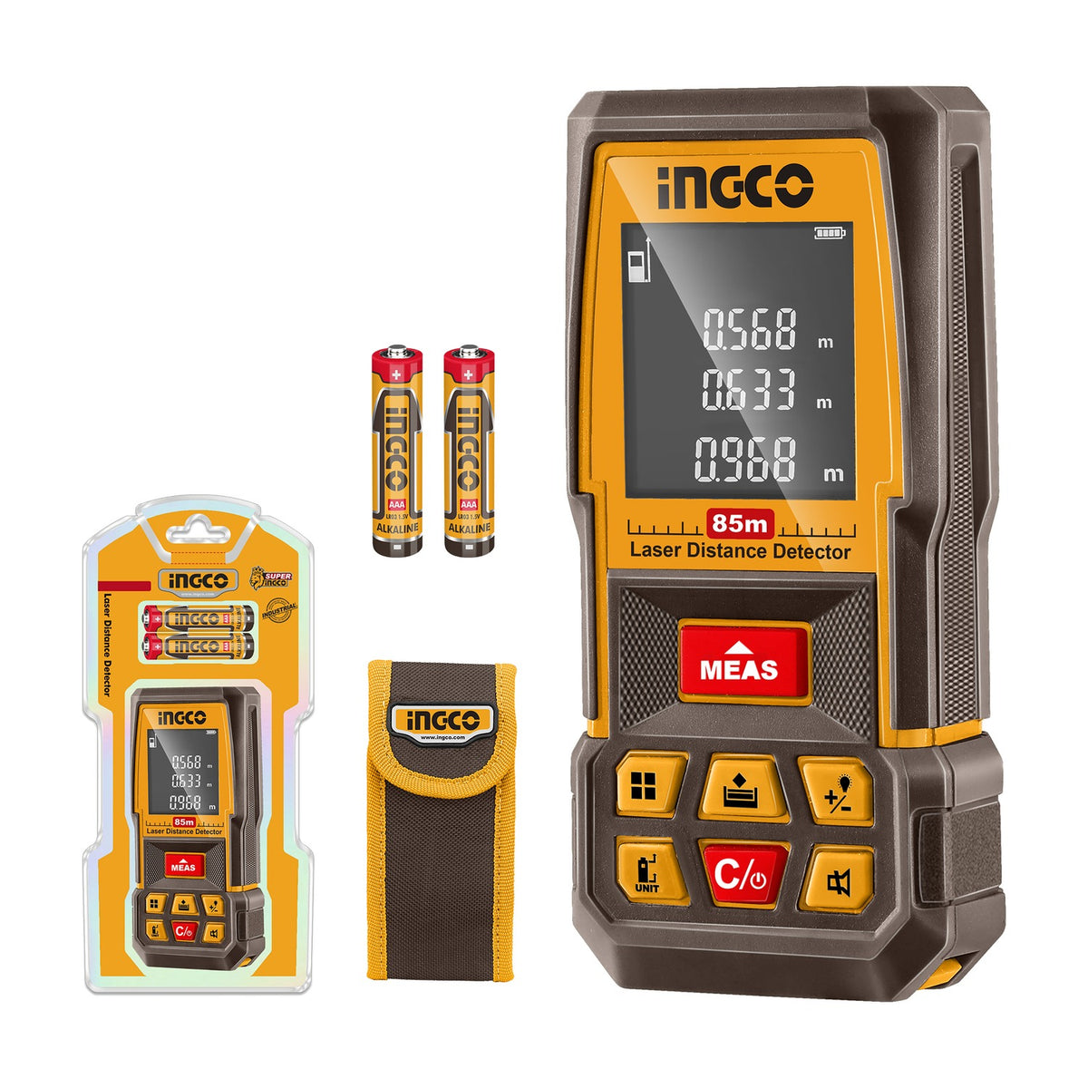 Ingco Laser Distance Meter 85m HLDD07085