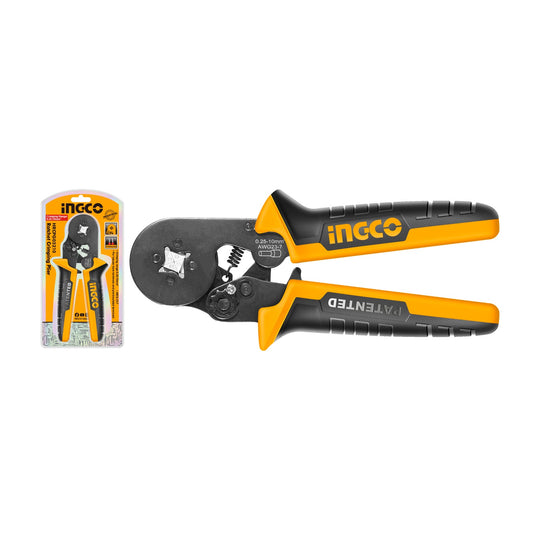 Ingco Crimping Pliers Ratchet 0.25-10mm2 HRCPG05210