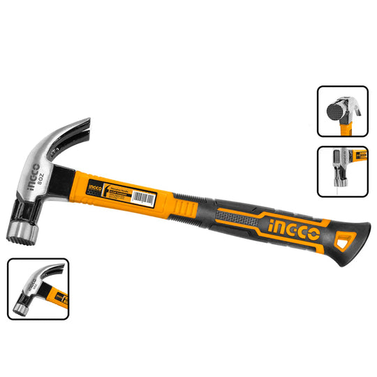Ingco Hammer Claw Magnetic 450g HCHD0166