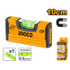 Orange and black ingco level with packaging on a white background
