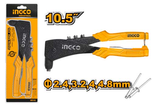 INGCO cable stripper with packaging and specifications on a white background