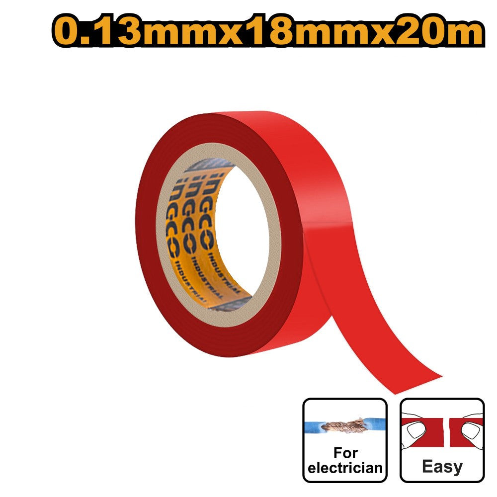 Ingco Insulation Tape Red HPET1012