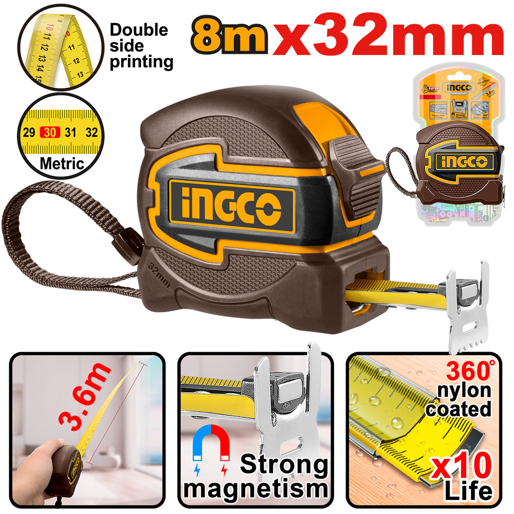 Tape Measure 32x5m Ingco HSMT80532M
