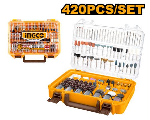 Ingco Mini Drill Accessory Kit 420pc AKMG4208