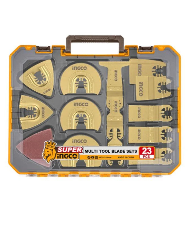 Ingco Multi Tool Blade Set Plastic Box 23pcs AKTMT2301