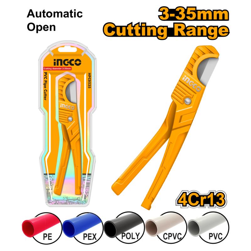 Ingco Pipe Cutter 3-35mm HPC0535
