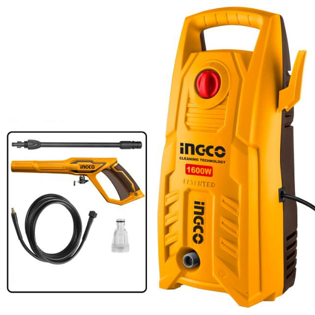 Ingco Pressure Washer 1600W 140 Bar HPWR16008