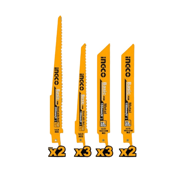Ingco Reciprocating Blade Wood & Metal 10pcs RSB1001
