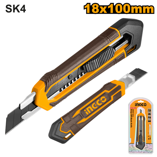 Ingco S/Off Knife 18x100mm HKNS11815