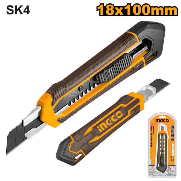 Ingco S/Off Knife 18x100mm HKNS11815