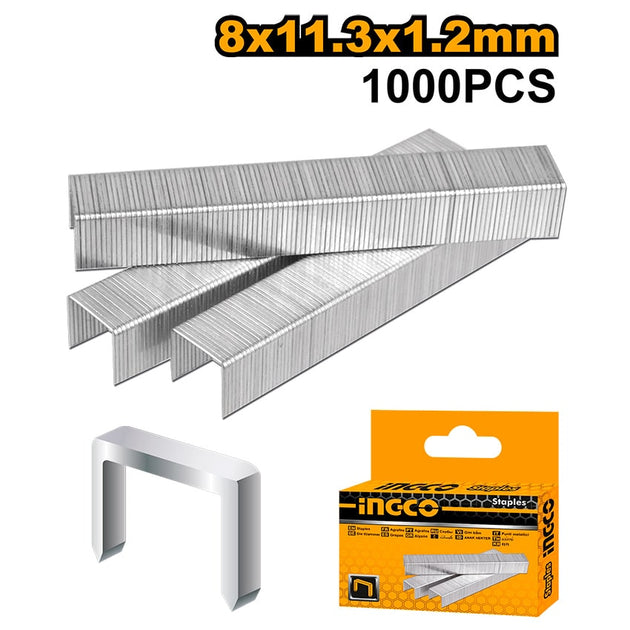 Ingco Staple 8x1.2mm (1000) STS0208