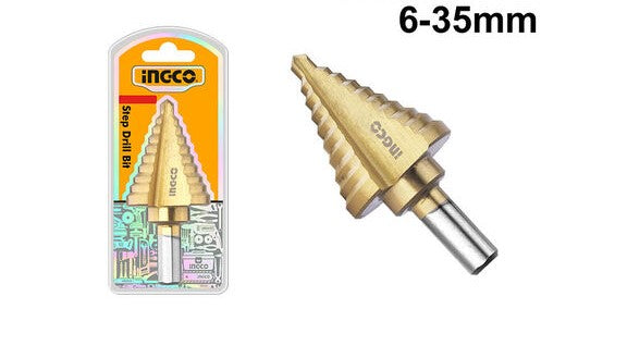 Ingco Step Drill Bit 6-35mm AKSDS63503