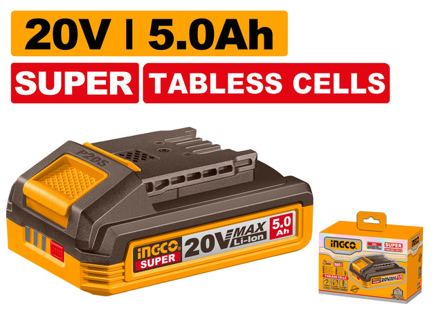 Ingco Tabless 5Ah Battery 20V FBLI2125