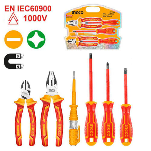 Ingco Tool Set VDE Blister 6 PC HKIST3061