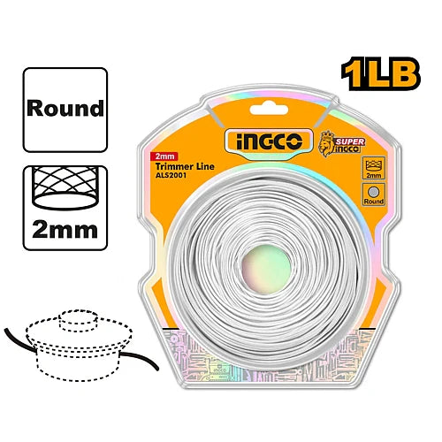 Ingco Trim Line 2.0mm Round ALS2001