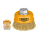 Ingco Wire Brush Brass Cup 100mm WB11001