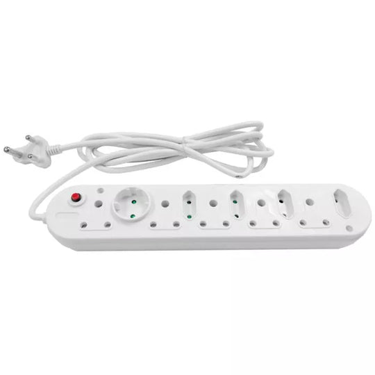 Multiplug 5x16A 5x5A 3m (LC)