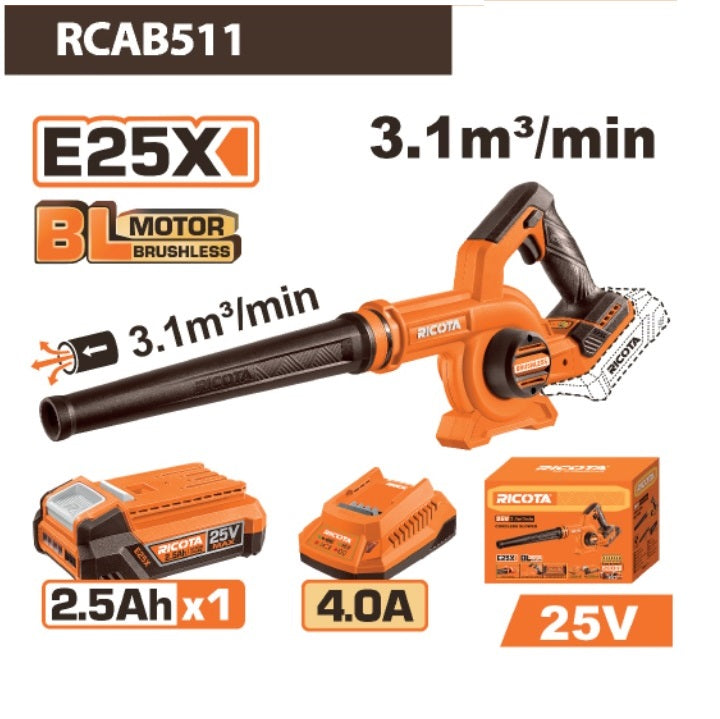 Ricota Blower Kit 25V RCAB511