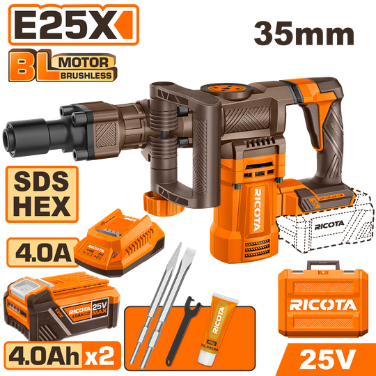 Ricota Demolition Breaker 16J 25V Kit RLLDB25352