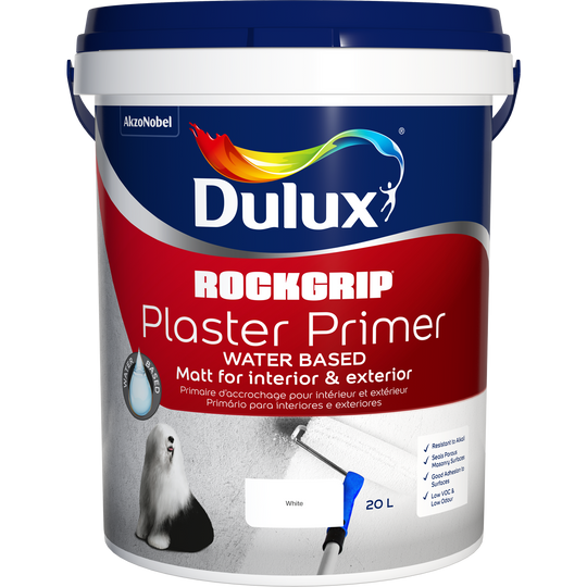 RockGrip Plaster Primer Dulux WB 20L DUL5747794