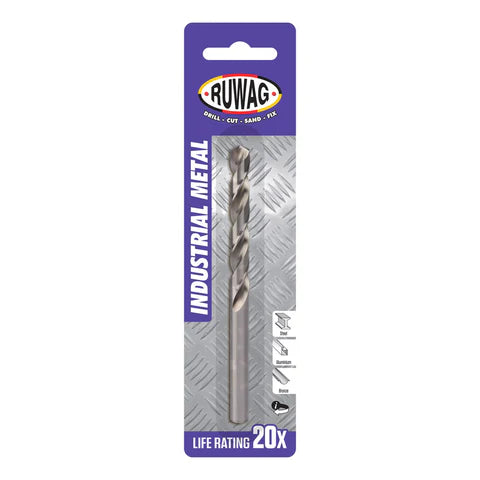 INDUSTRIAL METAL DRILL BIT 6mm RUWAG