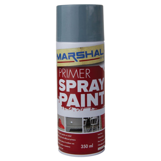 SPRAY PAINT GREY PRIMER 350ml 1106M MARSHAL