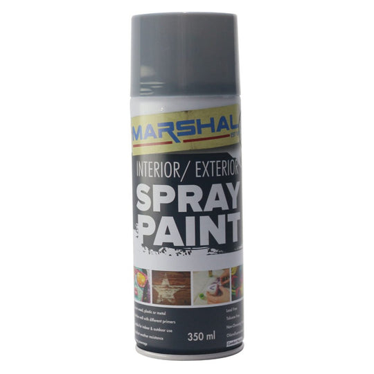 SPRAY PAINT MACHINE GREY 350ml 1124M MARSHAL